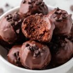 No-Bake Brownie Bites Recipe