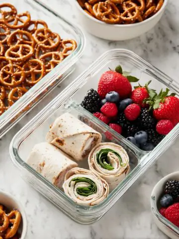 Turkey & Cheese Pinwheels Recipe