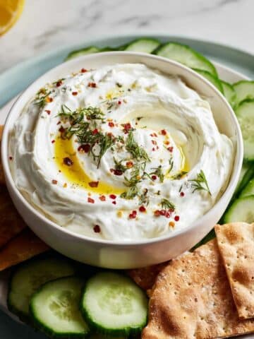 Whipped Cottage Cheese: High-Protein Dip with Fresh Herbs and Lemon Recipe