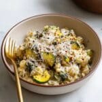Lemon Zucchini Farro Bowl Recipe