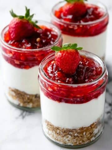 No Bake Cheesecake Jars Recipe