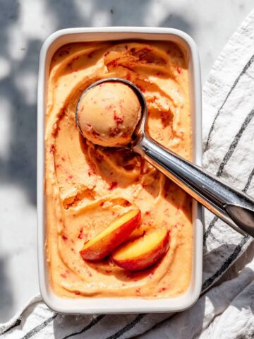 Peach Sorbet Recipe