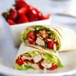 Strawberry Chicken Wraps Recipe