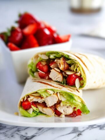Strawberry Chicken Wraps Recipe