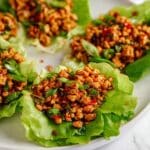 Asian Turkey Lettuce Wraps Recipe