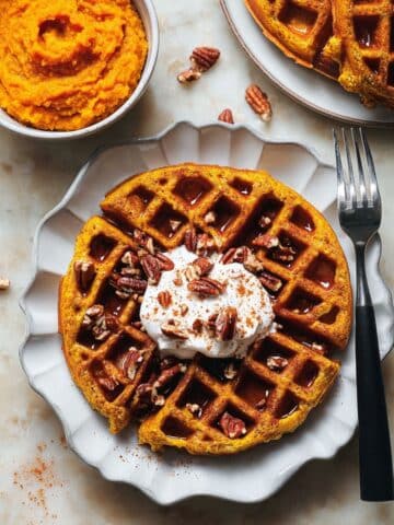 Pumpkin Waffles Recipe
