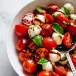 Fresh Caprese Salad with Balsamic Glaze Recipe