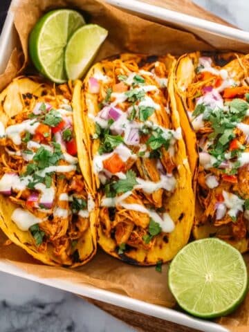 Crock Pot Dr Pepper Chicken Tacos Recipe