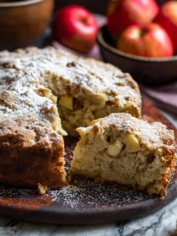 Italian Apple Olive Oil Cake Recipe