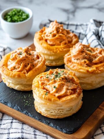Salmon Vol-au-Vents Recipe