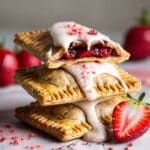 Homemade Strawberry White Chocolate Pop Tarts Recipe