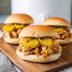 Easy Crockpot Italian Grinder Chicken Recipe