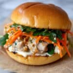 Ahi Tuna Burgers with Carrot Slaw and Kewpie Mayo Recipe
