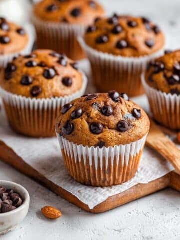 Protein Banana Chocolate Chip Muffins Recipe