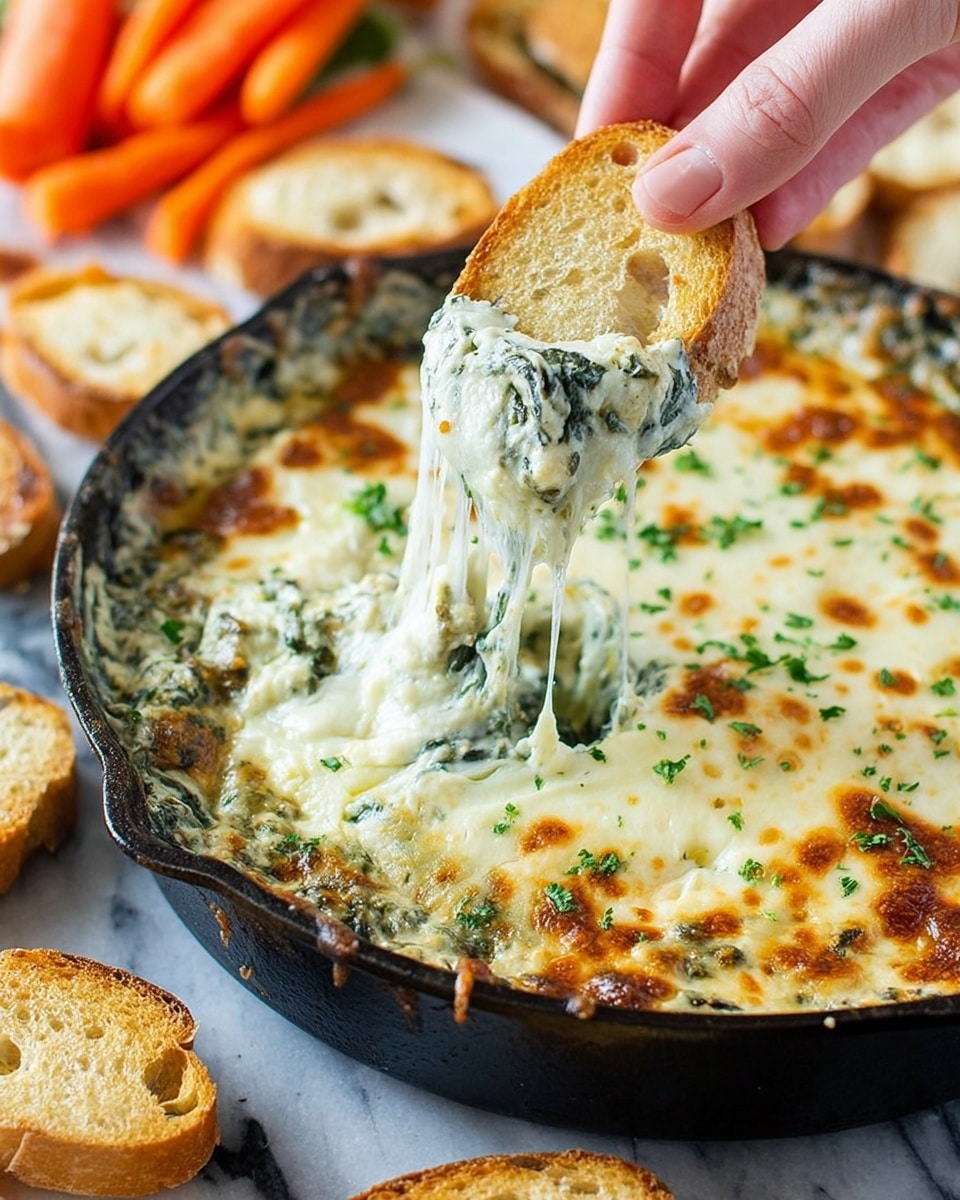 Warm Icon Warm Spinach Dip with Mozzarella and Parmesan | Irresistible & Creamy