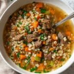 Hearty Beef and Barley Soup Recipe