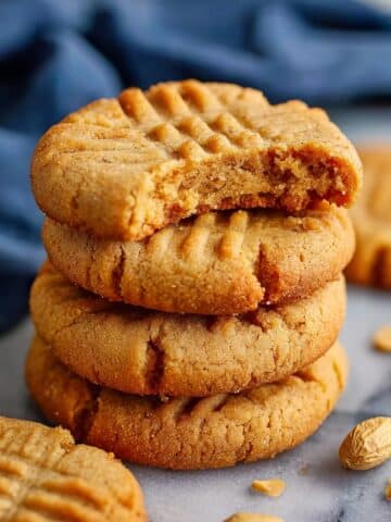 Old-Fashioned Peanut Butter Cookies Recipe