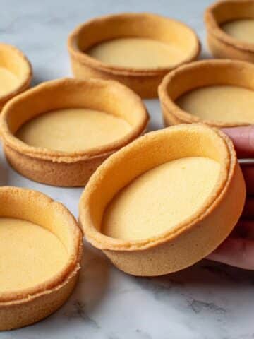 Sweet Shortcrust Pastry Tart Shells Recipe