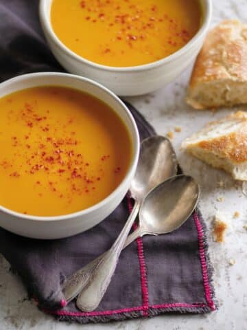 Autumn Carrot and Sweet Potato Soup Recipe