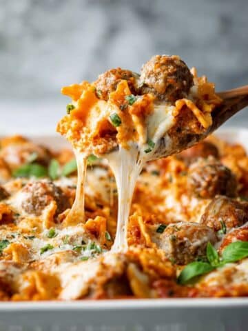 Lazy Meatball Lasagna Recipe
