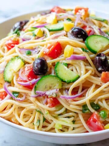 Summer Spaghetti Salad Recipe