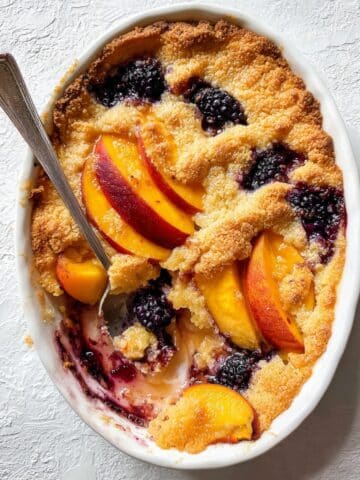 Grandma’s Blackberry Peach Cobbler Recipe