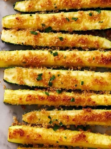 Quick and Easy Baked Zucchini Recipe