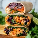 Vegan Black Bean Burritos Recipe