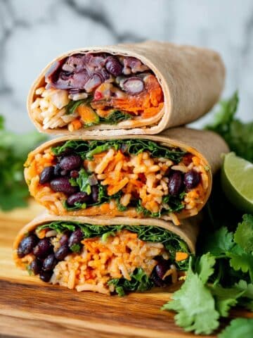Vegan Black Bean Burritos Recipe