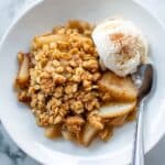 Easy Pear Crisp Recipe