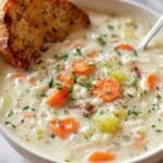 Chicken and Mushroom Wild Rice Soup Recipe