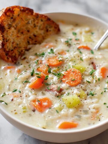 Chicken and Mushroom Wild Rice Soup Recipe