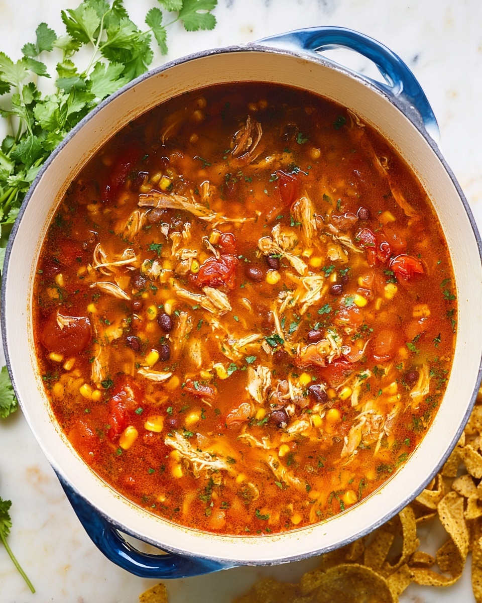 Easy 30-Minute Homemade Chicken Tortilla Soup for Cozy Dinners