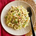 Vegan Cabbage Alfredo Recipe