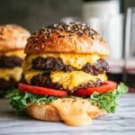 Easy Smash Burgers with Burger Sauce Recipe