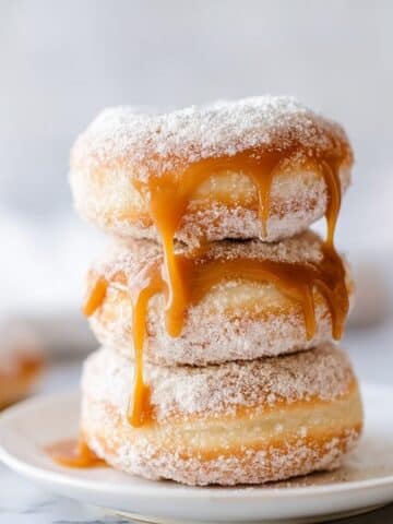 Cinnamon Caramel Amish Doughnuts Recipe