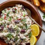 Greek Chicken Salad with Whipped Feta Yogurt Recipe