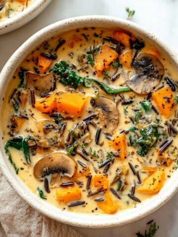 Cozy Autumn Wild Rice Soup Recipe