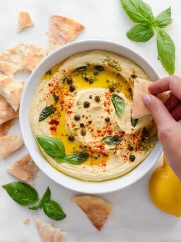 Basil Hummus Recipe