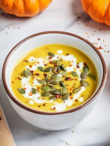 Creamy Dairy-Free Pumpkin Soup Recipe