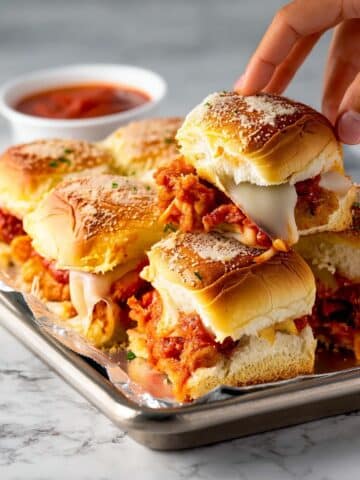 Chicken Parmesan Sliders Recipe