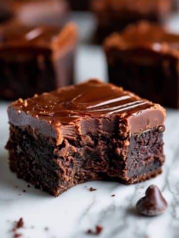 Grandma's Classic Brownies with Chocolate Frosting Recipe
