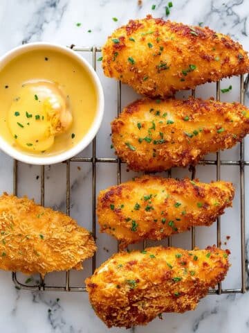 Crispy Oven Baked Chicken Tenders Recipe