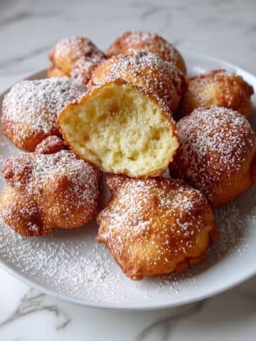 Spiced Apple Fritters With Hot Honey Recipe