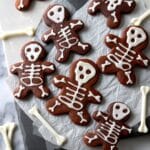 Skeleton Chocolate Sugar Cookies Recipe