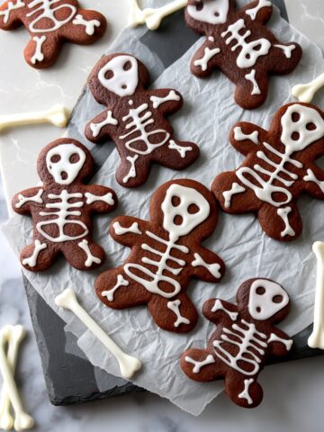 Skeleton Chocolate Sugar Cookies Recipe