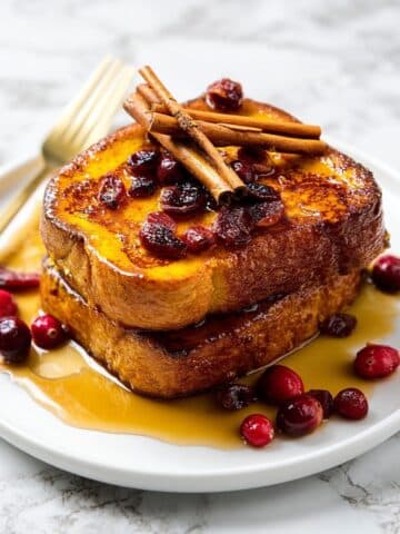 Pumpkin Spice French Toast with Cider Syrup Recipe