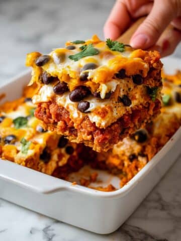 Sweet Potato Black Bean Casserole Recipe