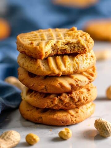 Easy Old-Fashioned Peanut Butter Cookies Recipe
