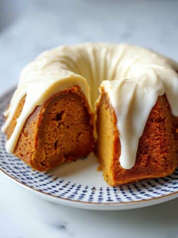 Pumpkin Bundt Cake with Caramel Glaze Recipe